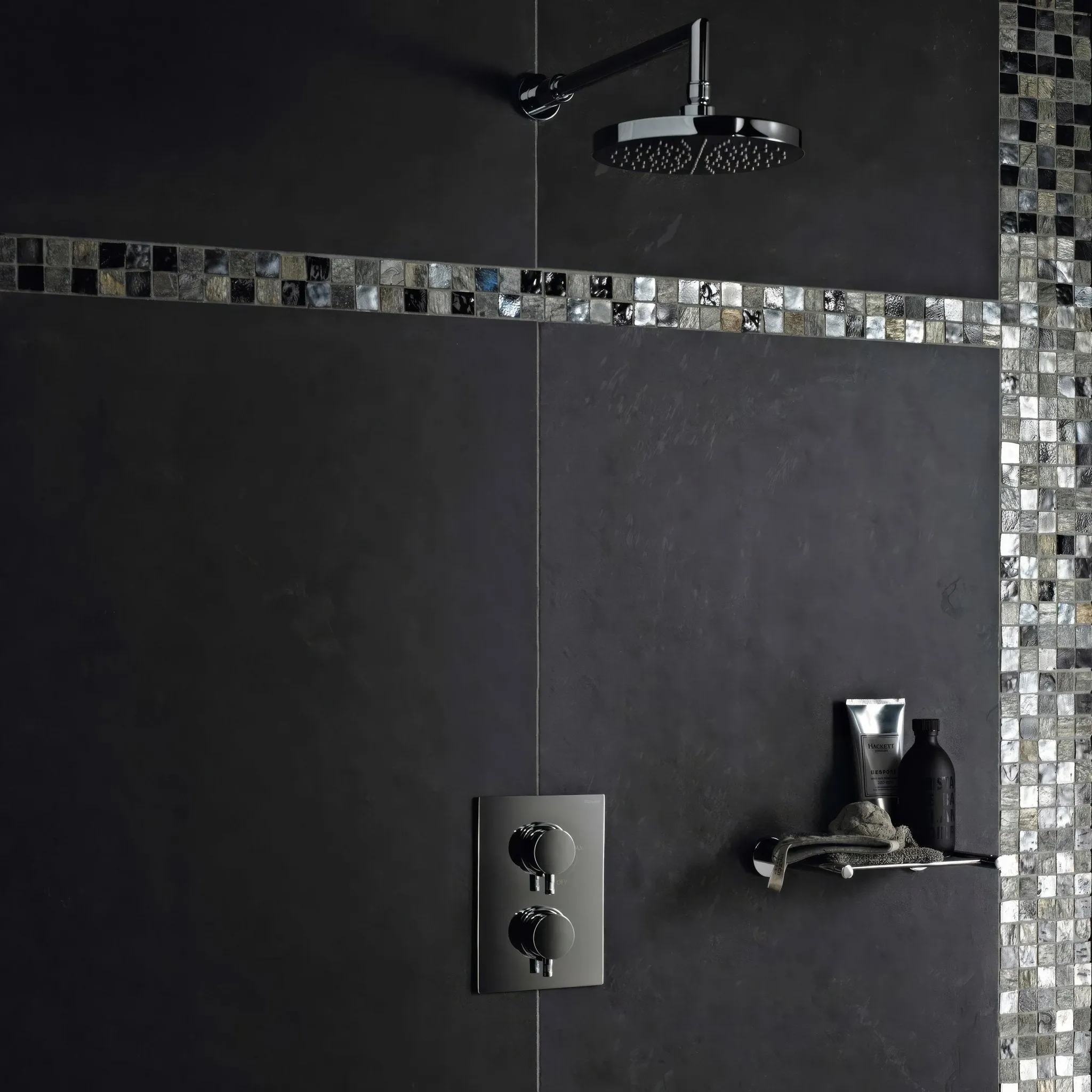 Urban Slate 60 x 60 Black/Grey