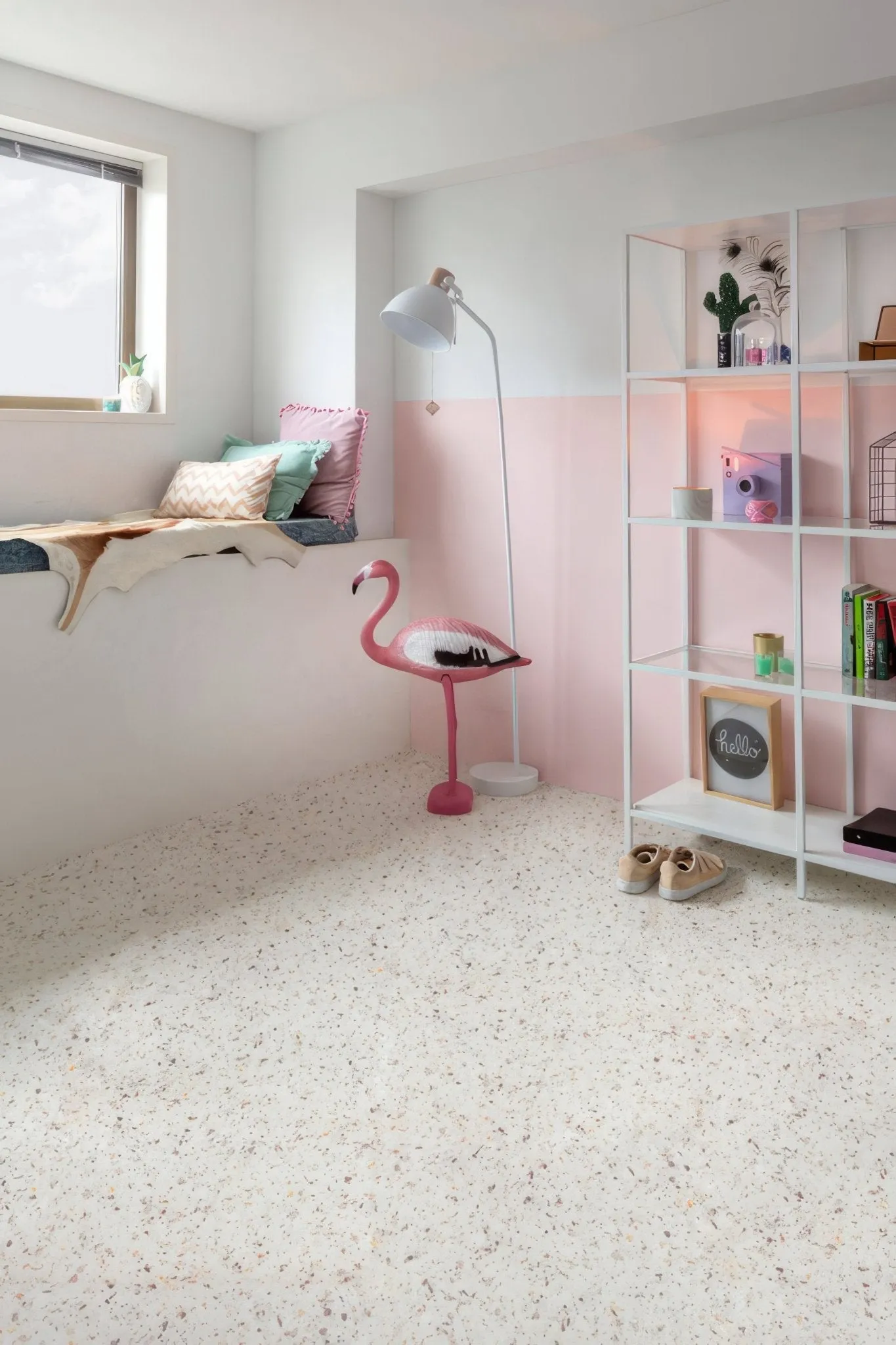 Verona F523 Terrazzo Small Vinyl Tiles