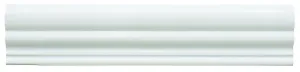 Viano White Honed Chair Rail
