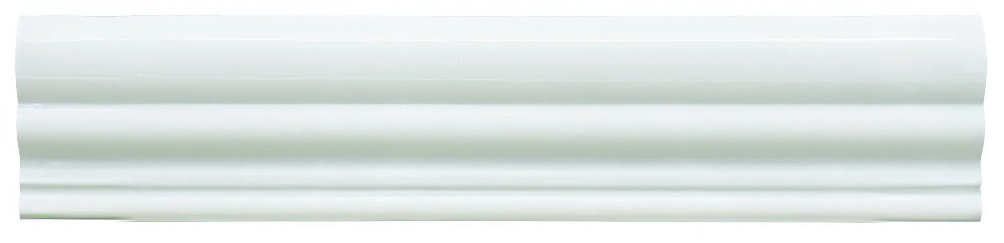 Viano White Honed Chair Rail