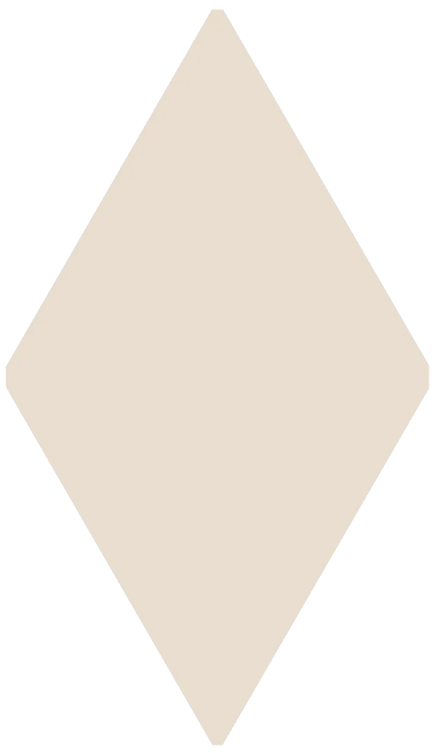 Victorian Floor Tile Diamond Colours 182 x 105mm