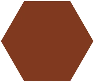 Victorian Floor Tile Large Hexagon Colours 185mm