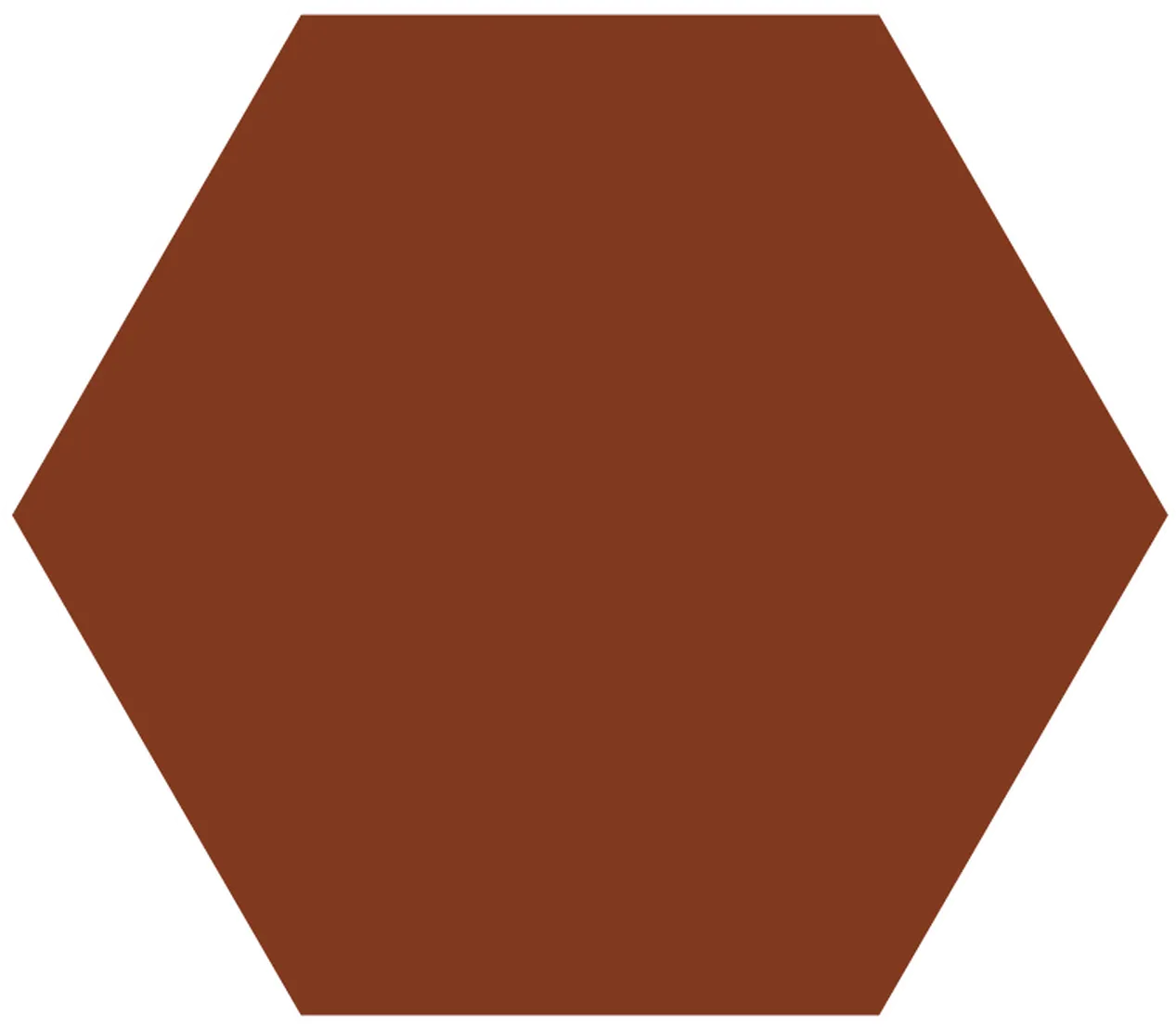 Victorian Floor Tile Large Hexagon Colours 185mm