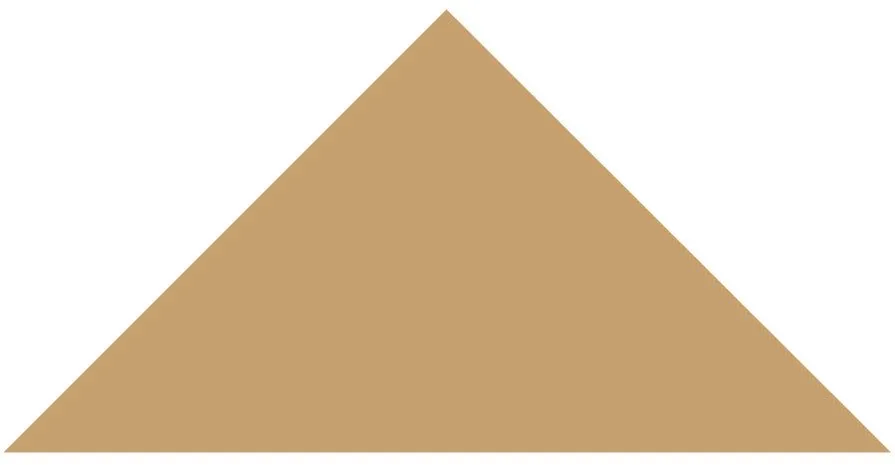 Victorian Floor Tile Triangle Colours 149 x 106 x 106mm