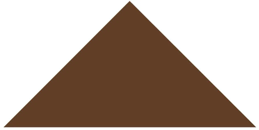 Victorian Floor Tile Triangle Colours 149 x 106 x 106mm