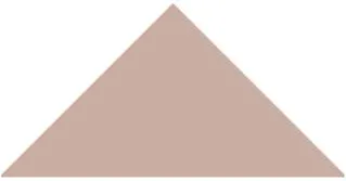 Victorian Floor Tile Triangle Colours 50 x 36 x 36mm