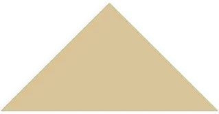 Victorian Floor Tile Triangle Colours 50 x 36 x 36mm