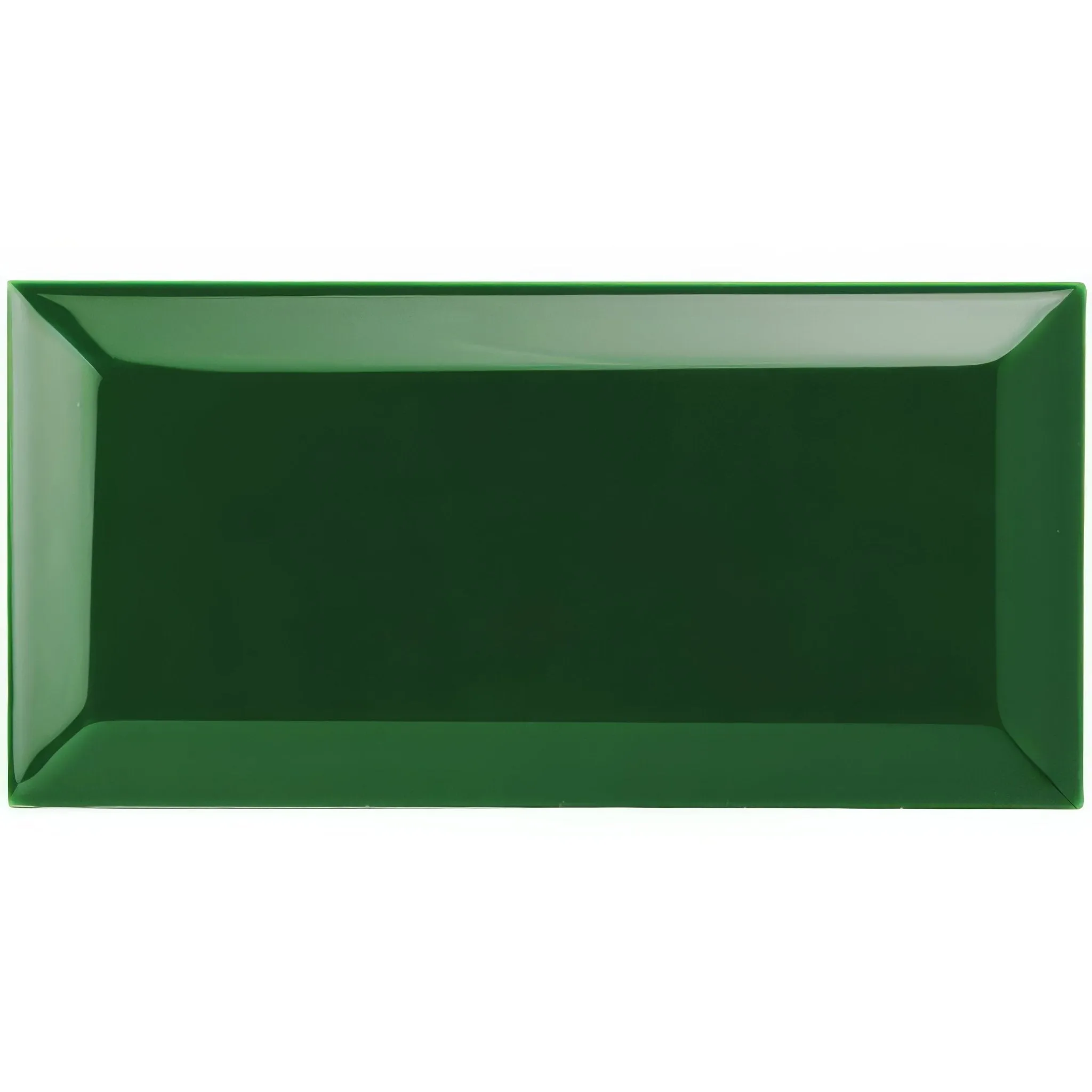 Victorian Green Metro Bevelled Tile