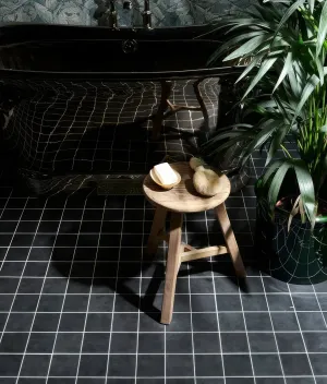 Victorian Style Porcelain Anthracite
