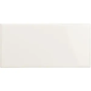 Vintage White Half Tile