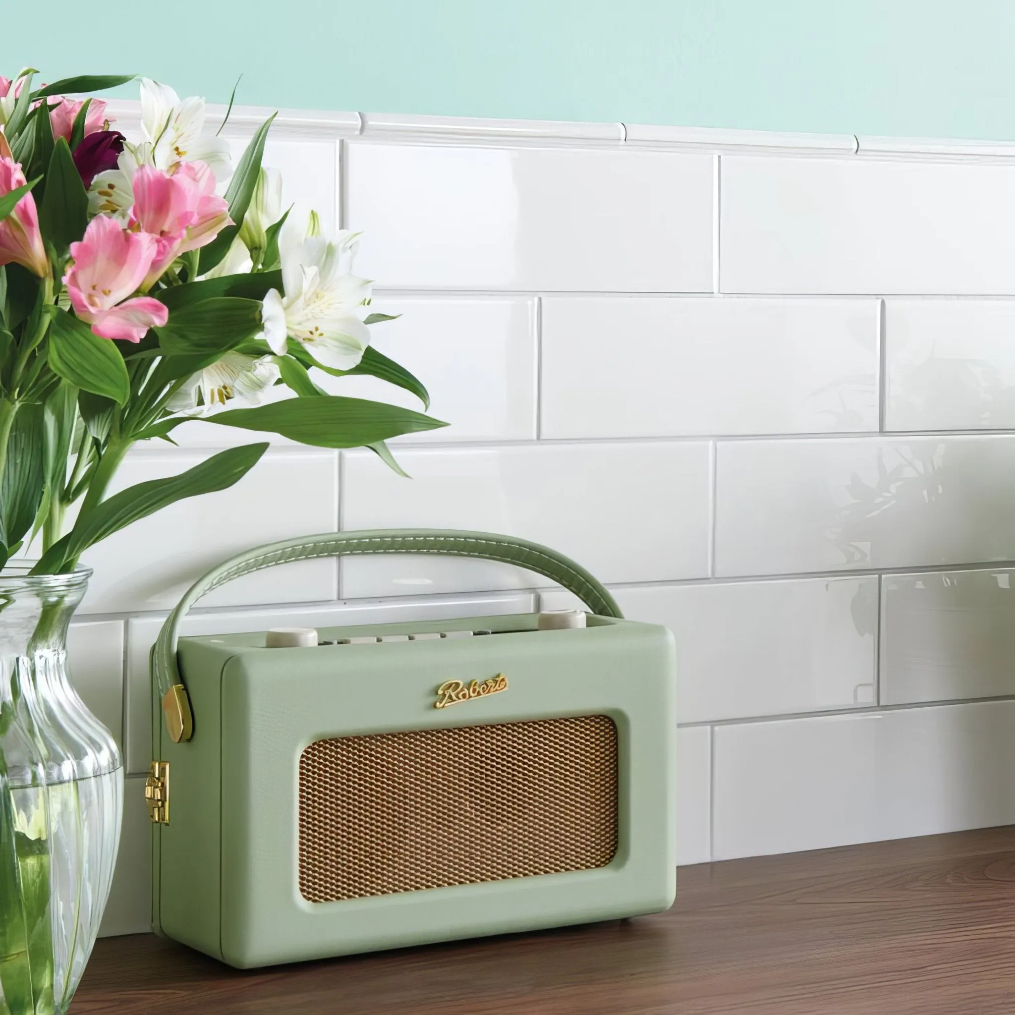 Vintage White Large Brick