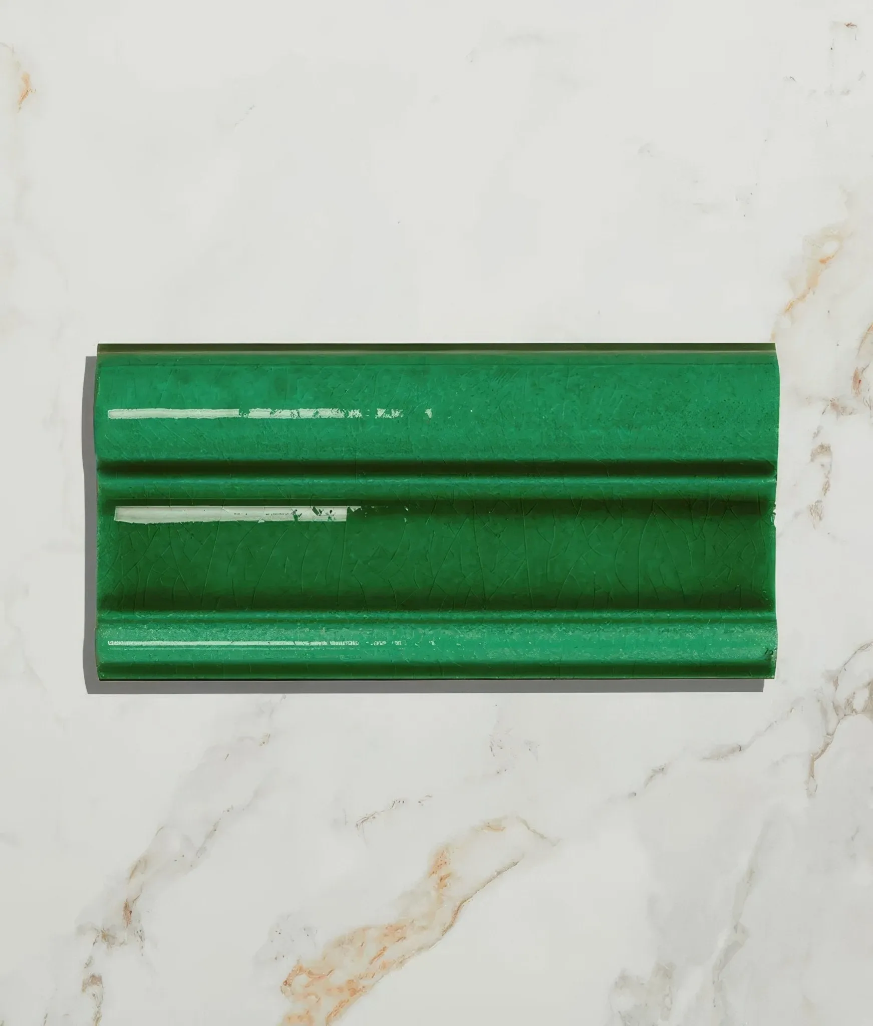 Wall Ceramic Emerald Green Dado