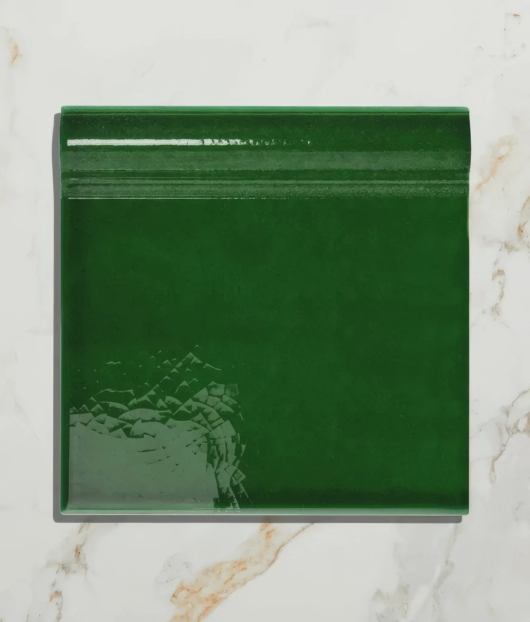 Wall Ceramic Olive Green Skirting