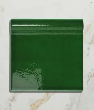 Wall Ceramic Olive Green Skirting