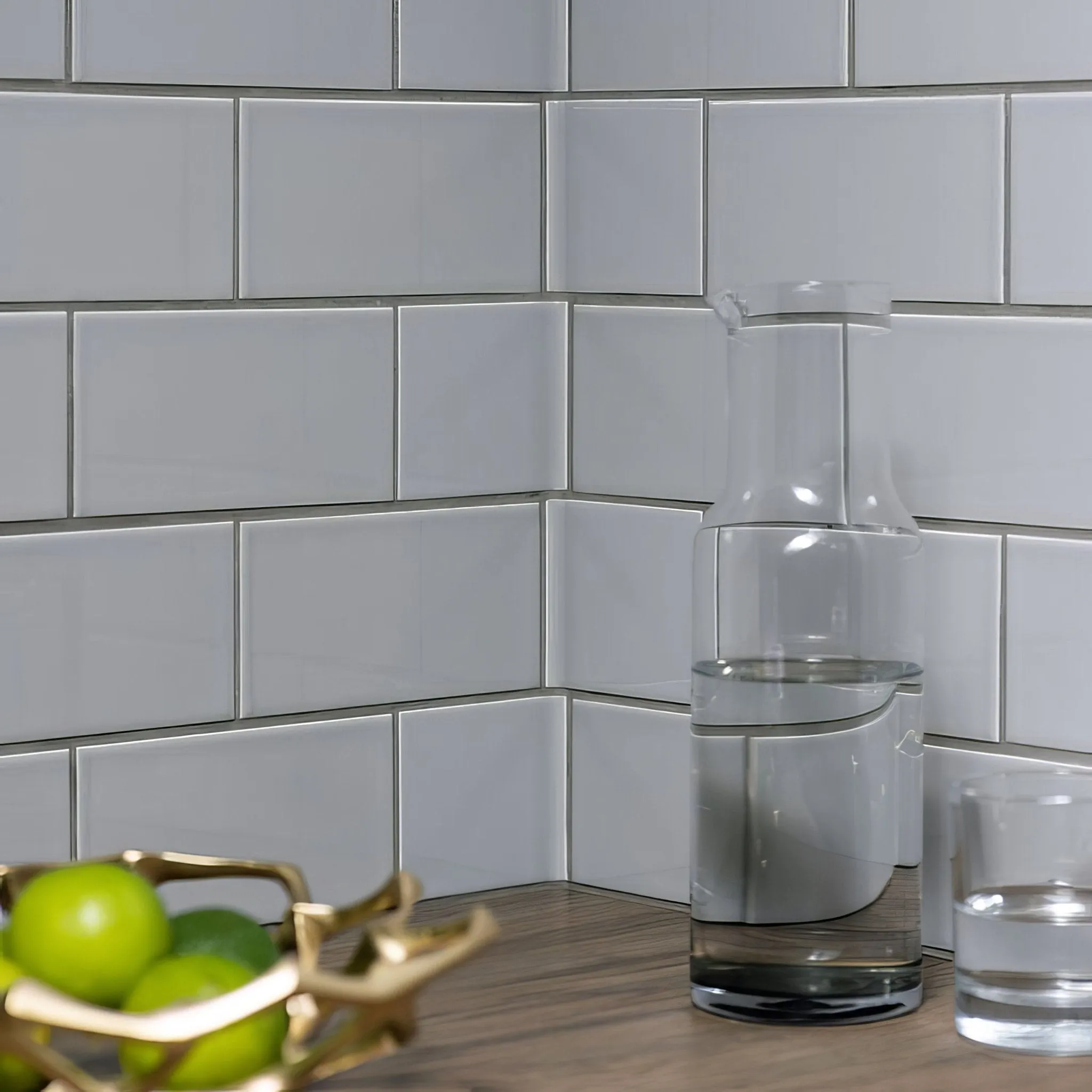 Westminster Grey Half Tile