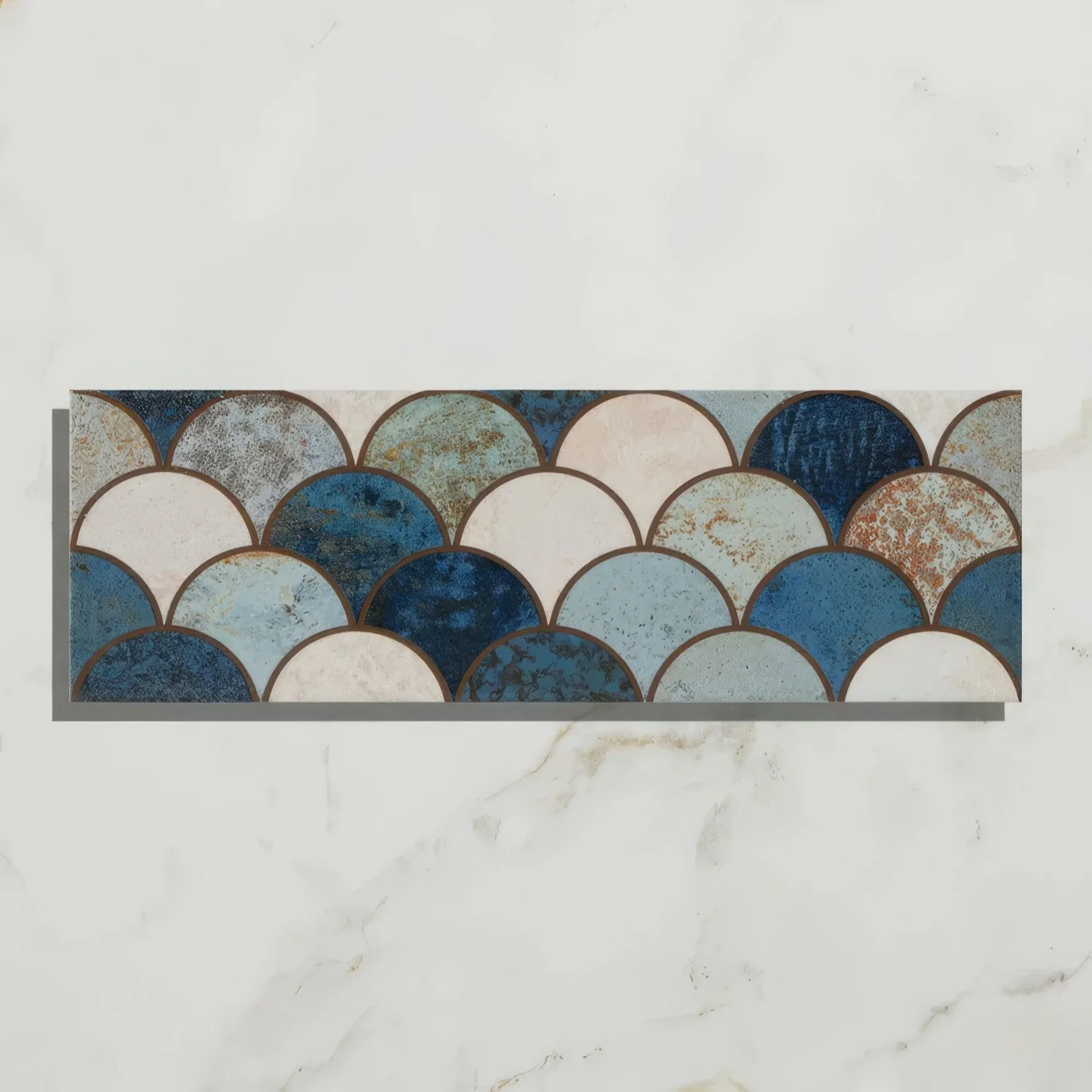 Wightwick Ceramic Scallop Decor