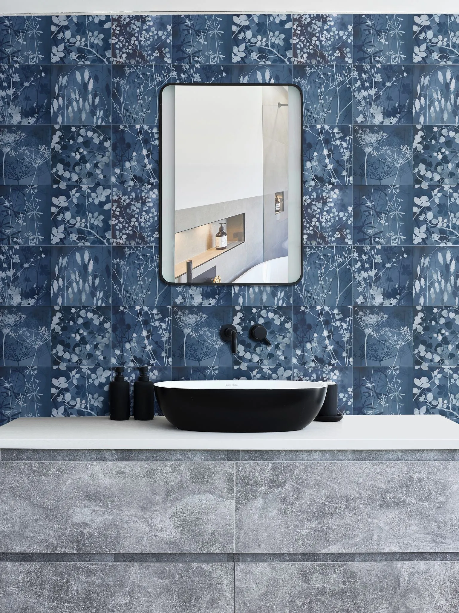 Wild Botanicals Porcelain Blue By Clarissa Hulse