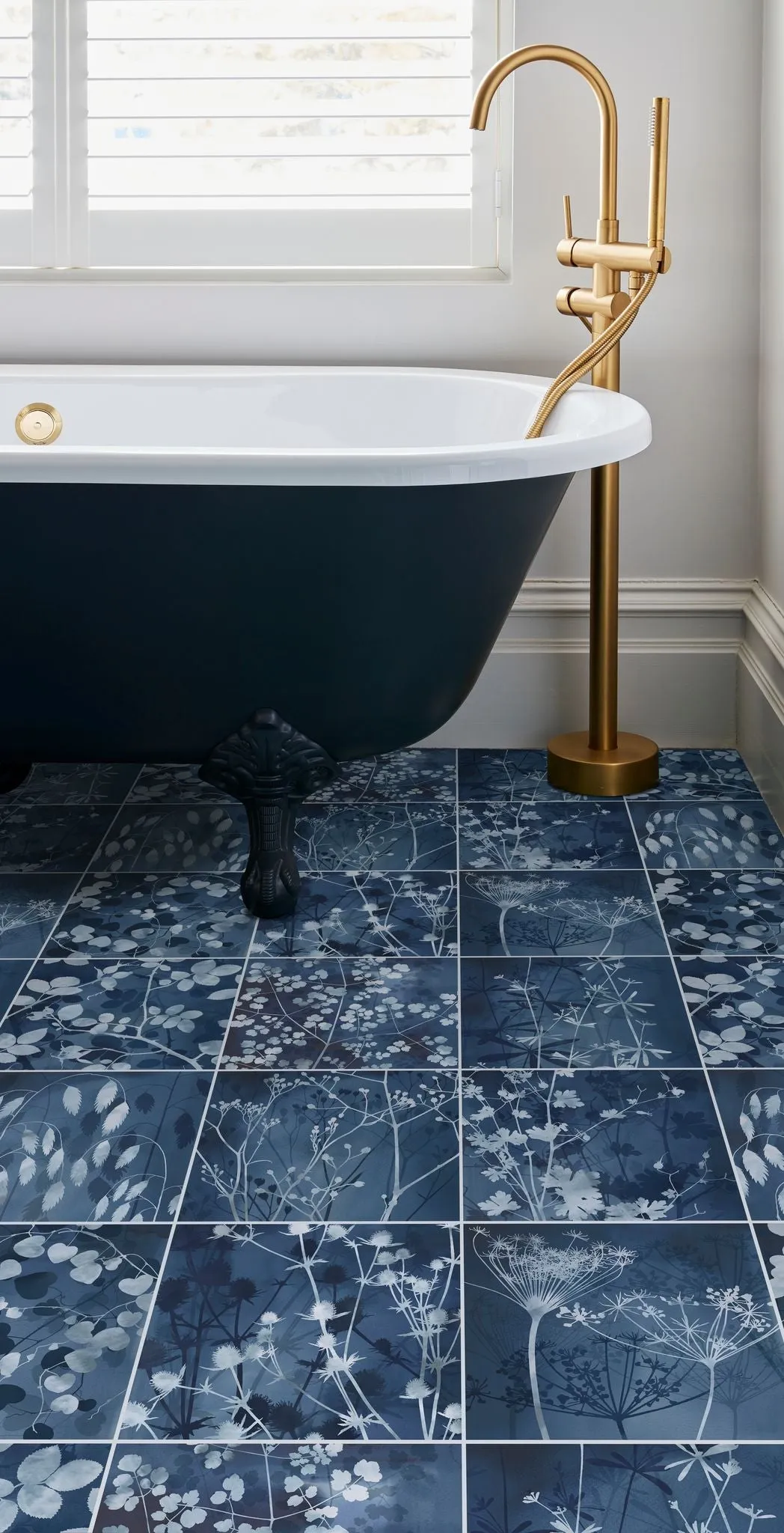Wild Botanicals Porcelain Blue By Clarissa Hulse