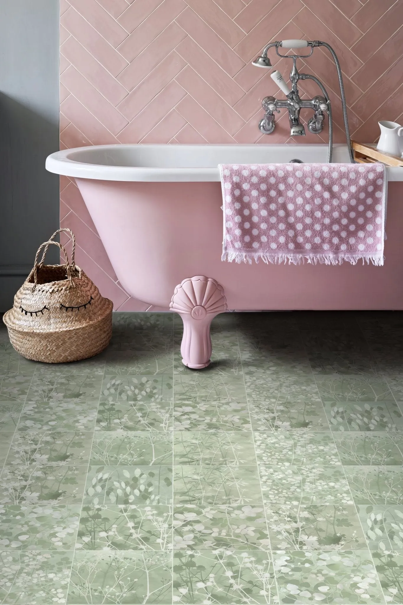 Wild Botanicals Porcelain Green By Clarissa Hulse