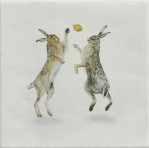 Wiltshire Hares By Joanna May