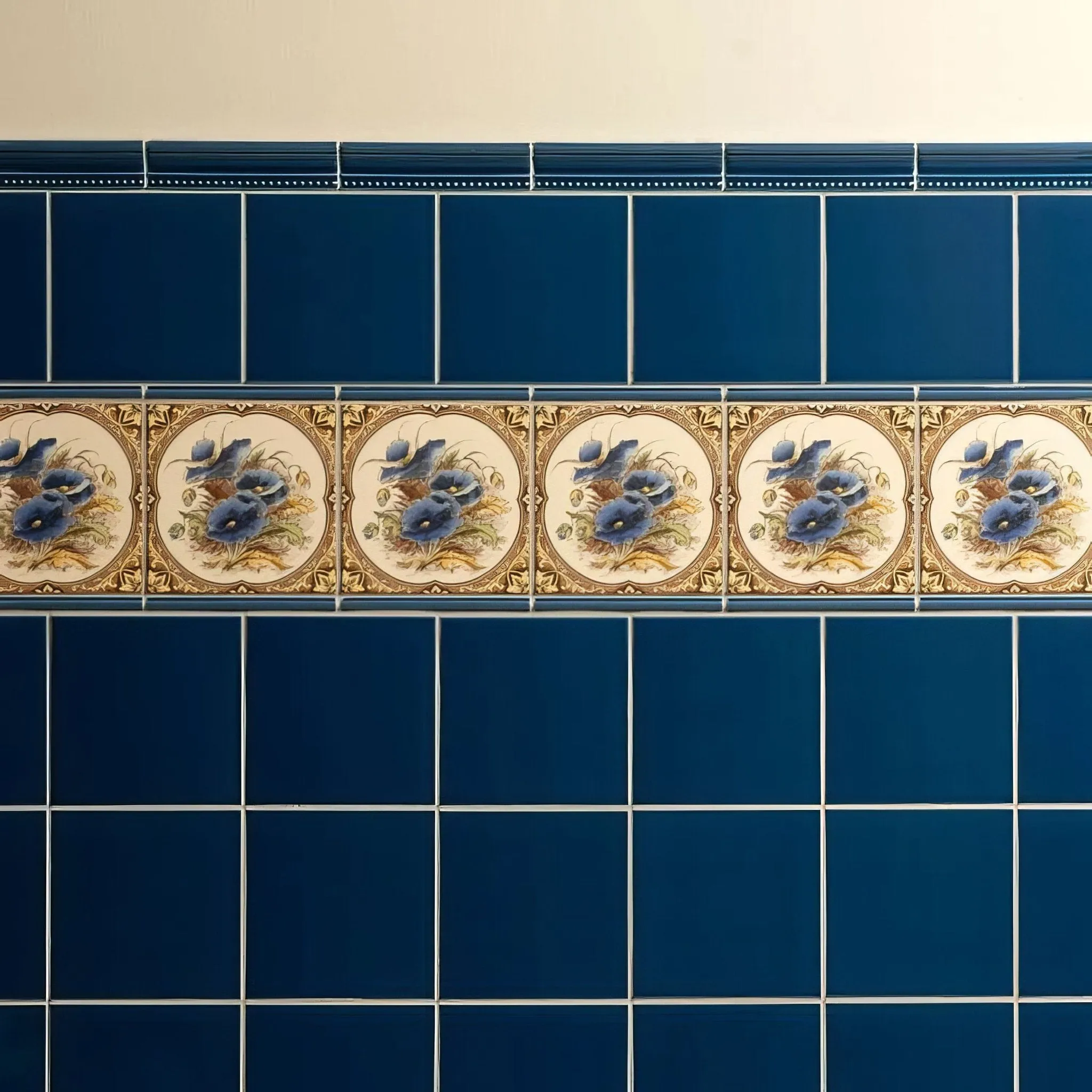 Windsor Blue Field Tile
