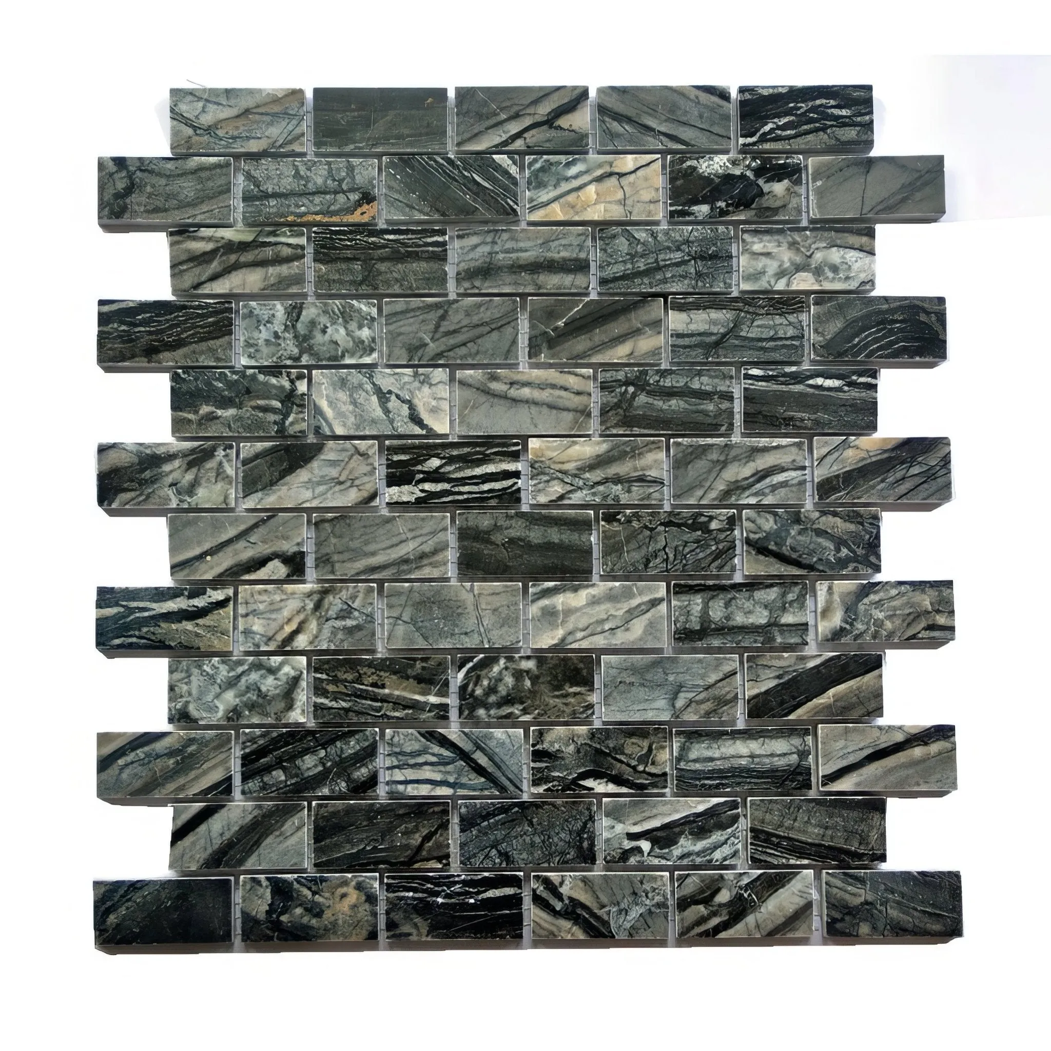 Zebra Brick Mosaic