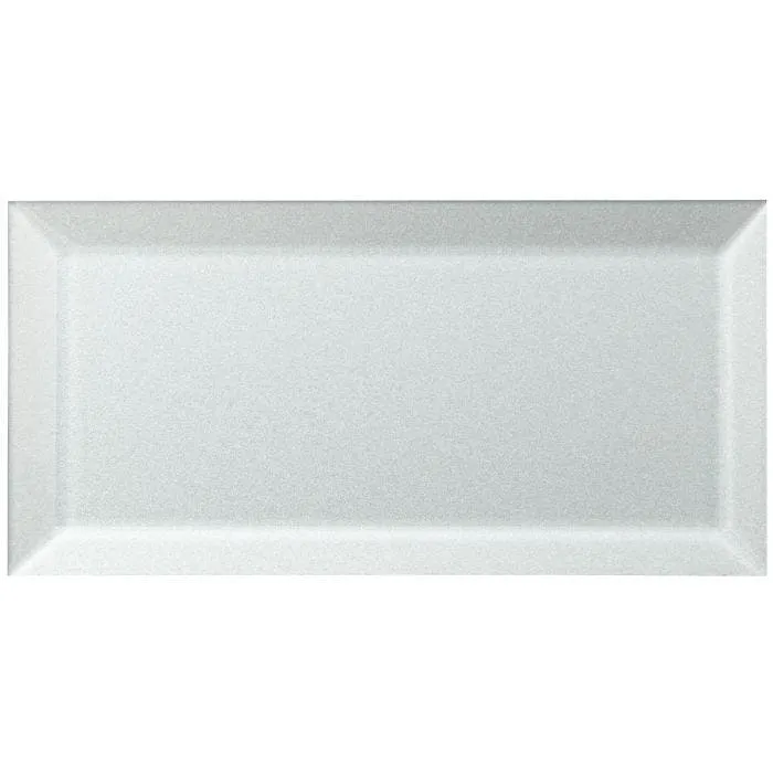 Zinc Metallic Glass Bevel 200 x 100mm